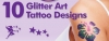 کیت کامل تاتو مجلسی درخشان شیمر اصل glitter tattoo kit